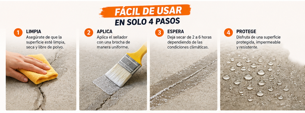 Sellador Adhesivo Impermeable Tapagotera 2X1
