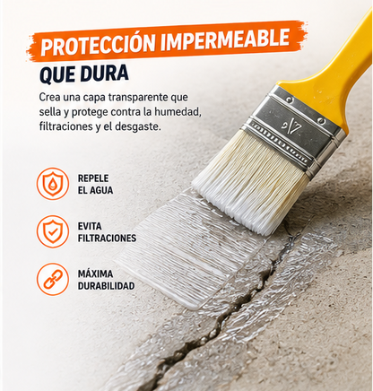 Sellador Adhesivo Impermeable Tapagotera 2X1