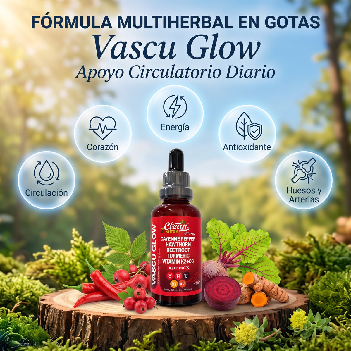 VASCU GLOW CLEAN NUTRA X 60 ML
