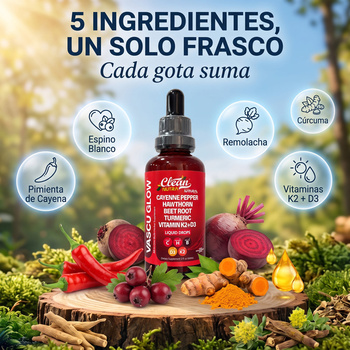 VASCU GLOW CLEAN NUTRA X 60 ML