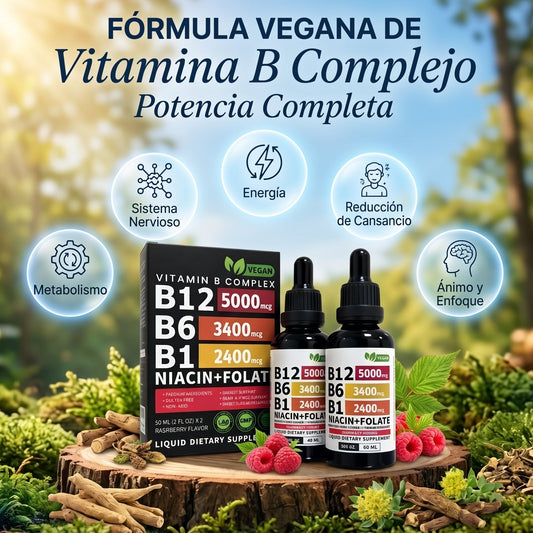 VITAMINA B12 NUSAVA COMBO X 2 UNIDADES
