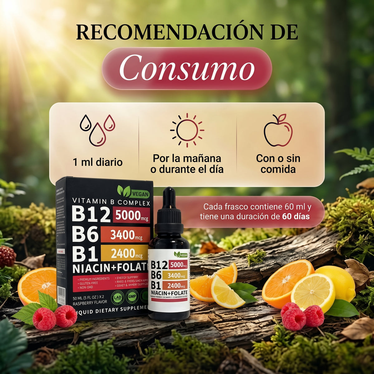 VITAMINA B12 NUSAVA COMBO X 2 UNIDADES
